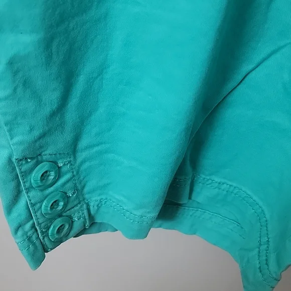 Teal capri pant - Picture 4 of 5